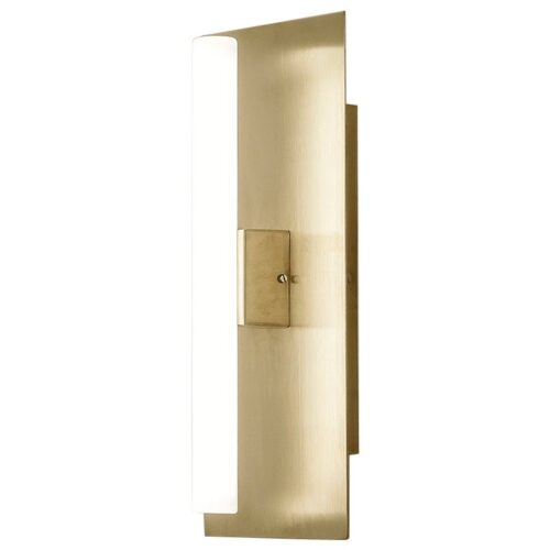 MC400 Wall Lamp in Satin Brushed Brass by Daluce 1