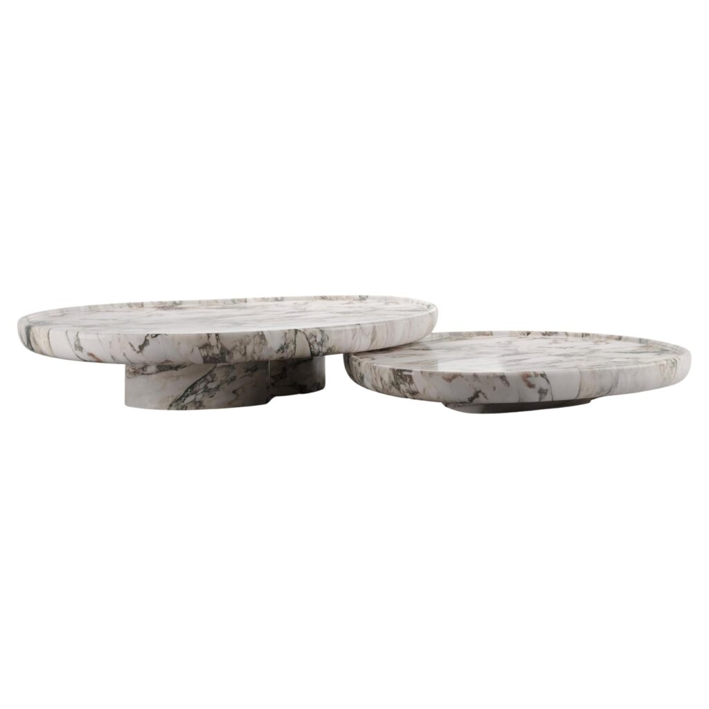 Marble Yko Low Coffee Table by KY ARCHITECTURE 1