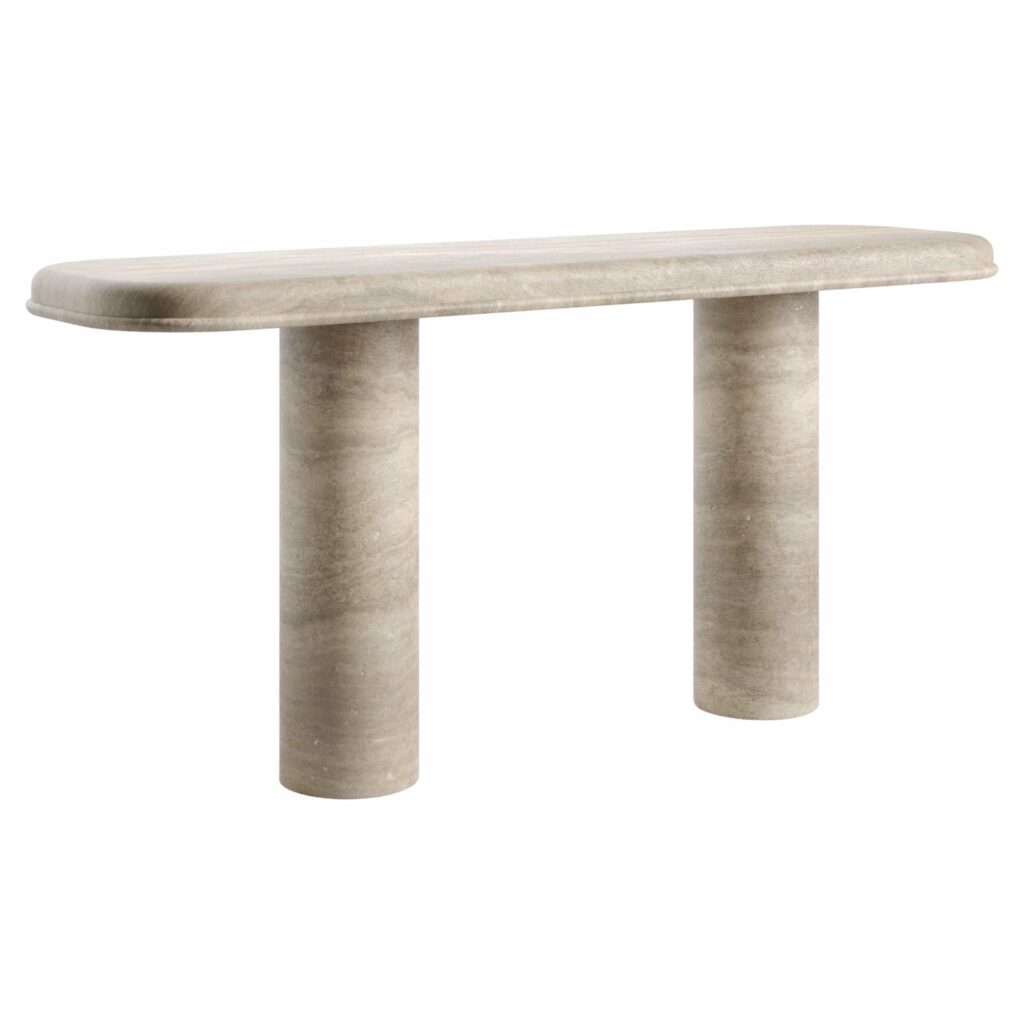 Marble Yno Console Table by KY ARCHITECTURE 1