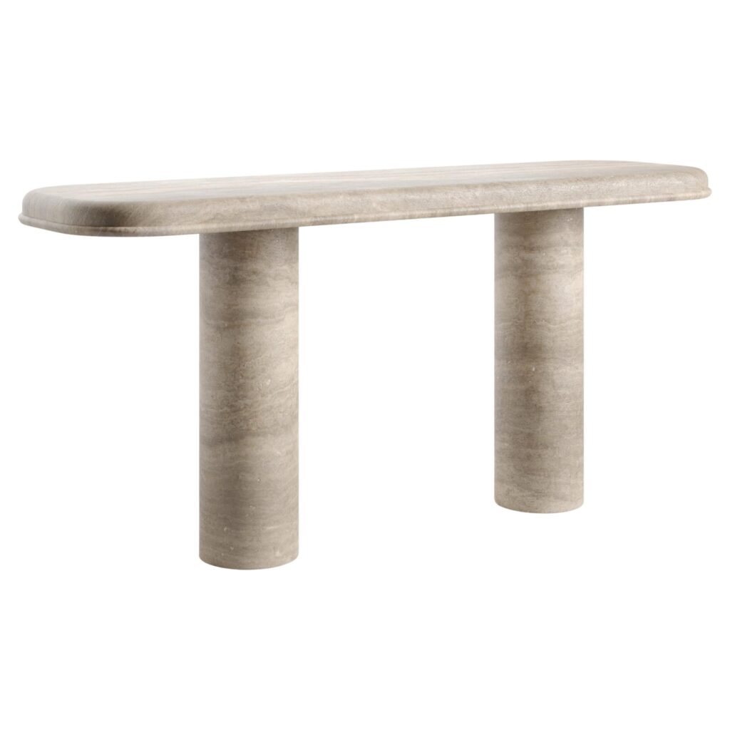 Marble Yno Console Table by KY ARCHITECTURE 1