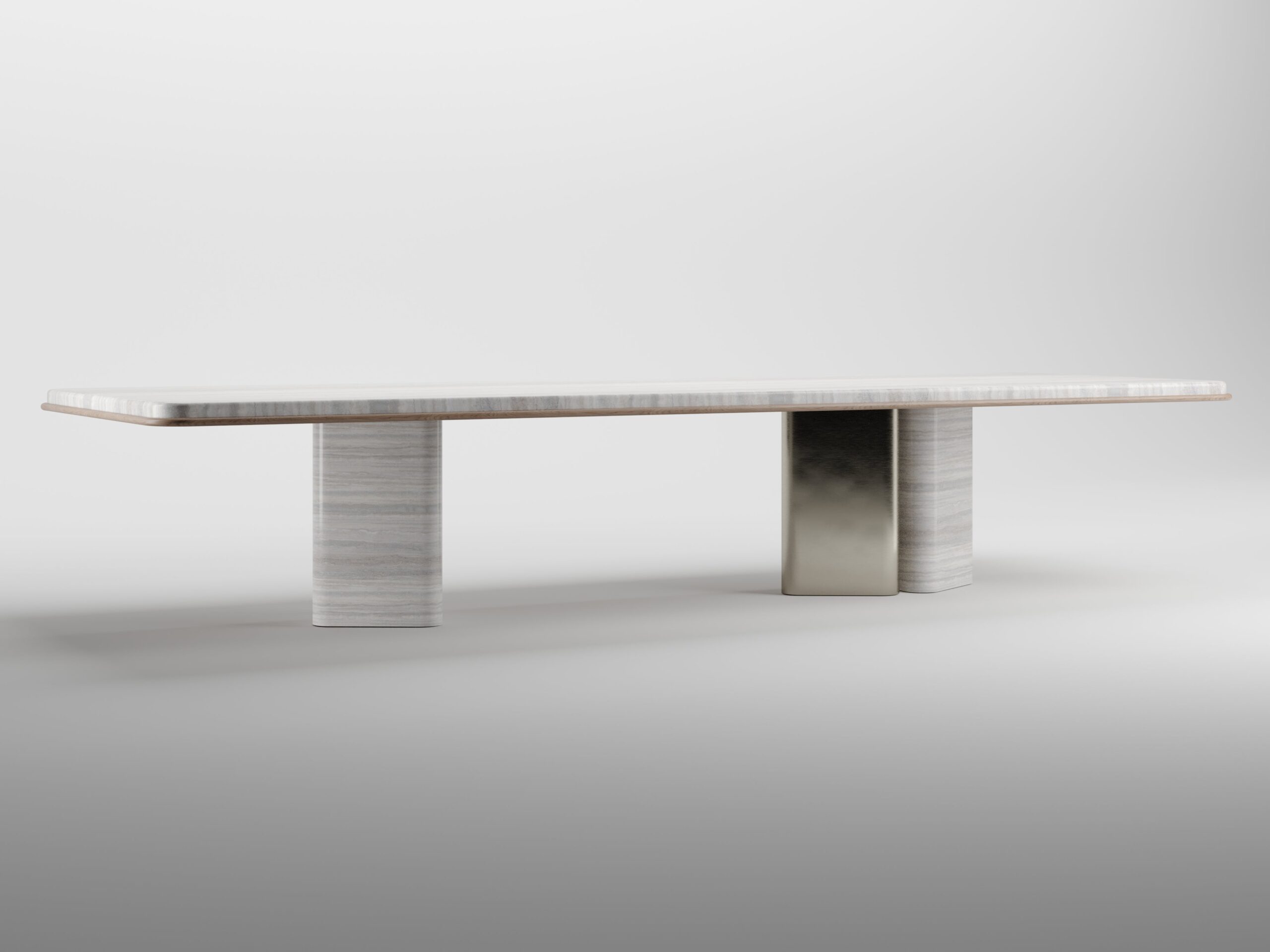 Marble Yoki Low Table by KY ARCHITECTURE 3