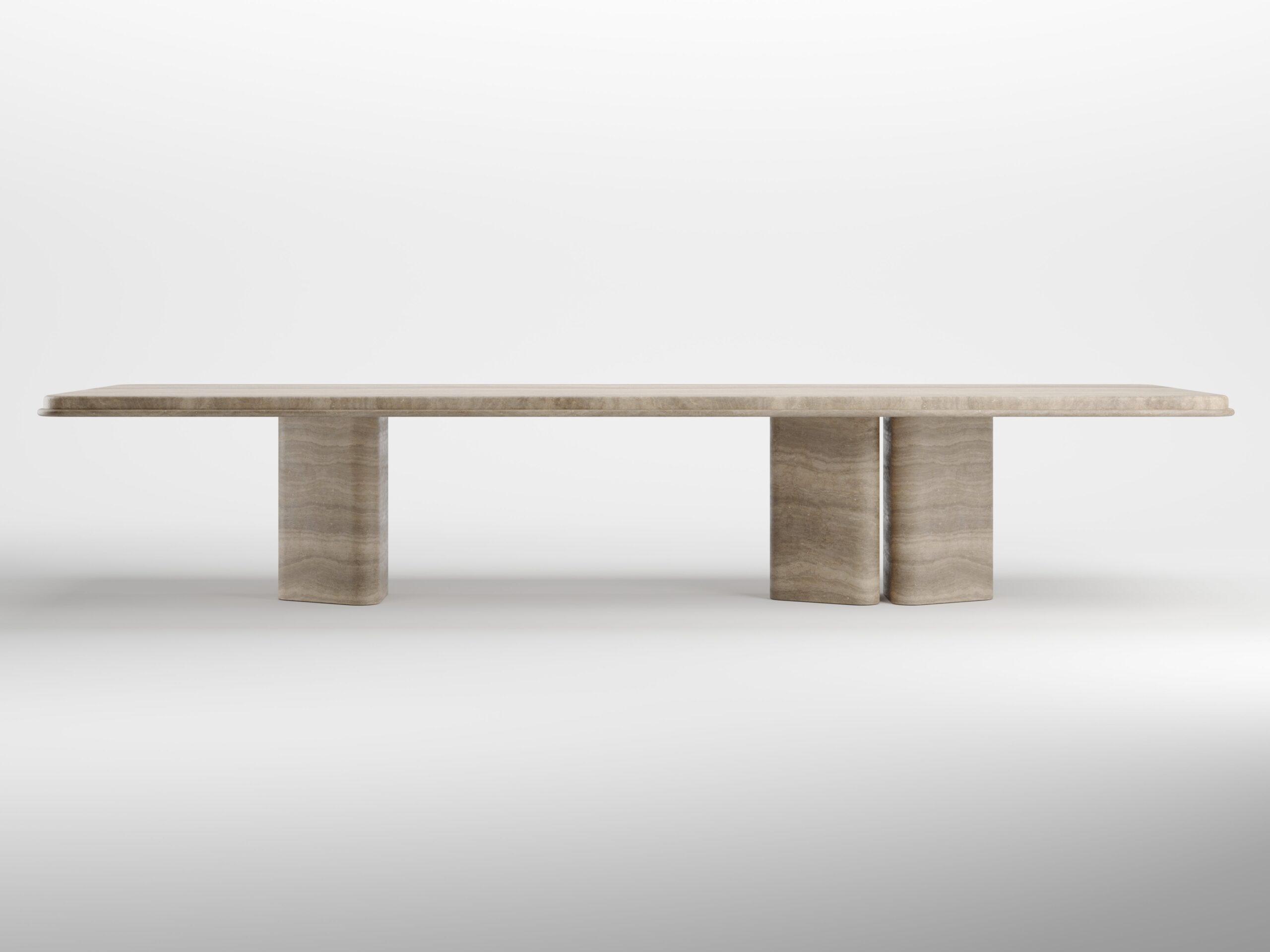 Marble Yoki Low Table by KY ARCHITECTURE 4
