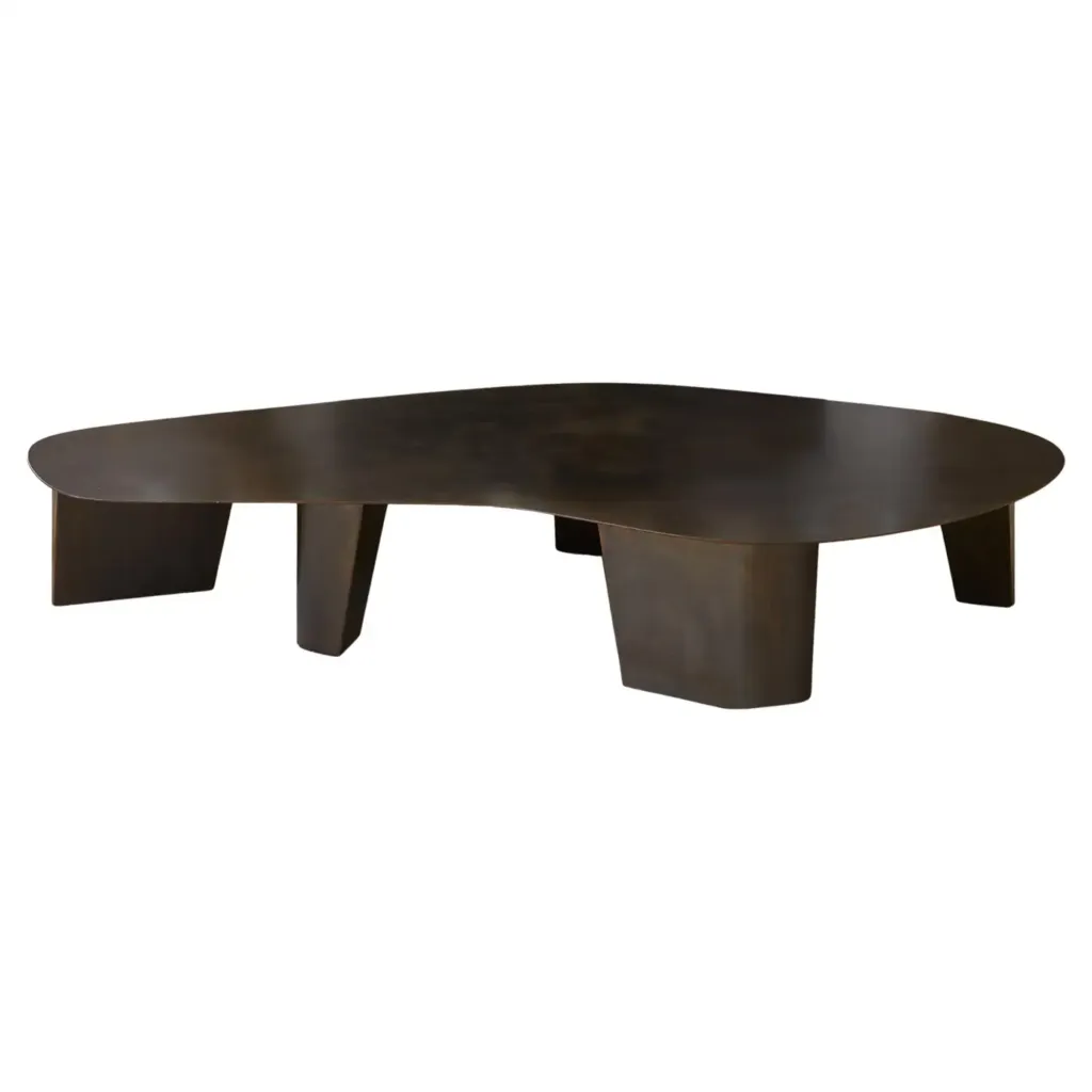 Paris Powder Coated Steel Low Large Coffee Table by Vogel Studio 1