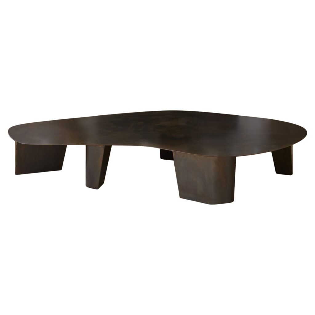Paris Powder Coated Steel Low Large Coffee Table by Vogel Studio 1