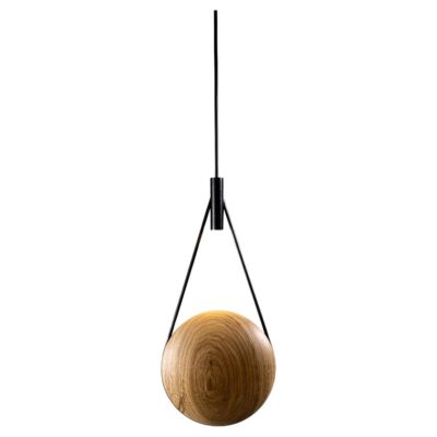 Wood Luminária Lua by Atelier Andre Ferri