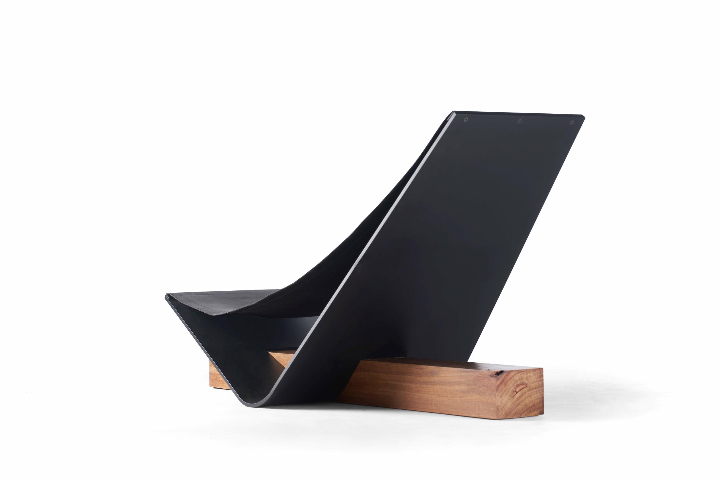 Wood and Steel Poltrona Rede by Atelier Andre Ferri 5