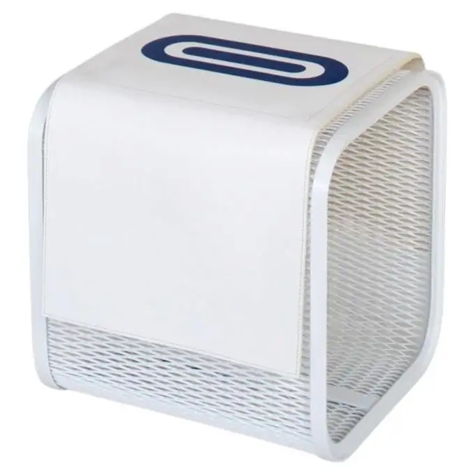 Caballito Blanco Petit Stool in Leather & Fabric by Oscar Maschera 1