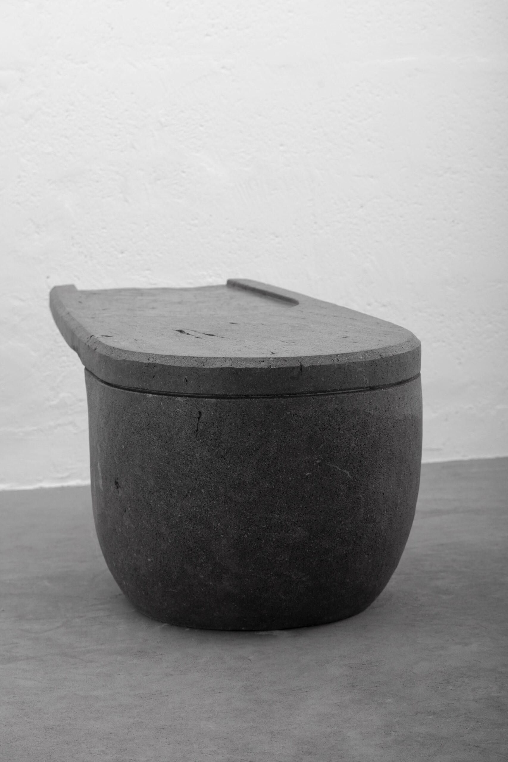 Centro Unique Coffee Table in Handcarved Volcanic Stone by Estudio Andean 14