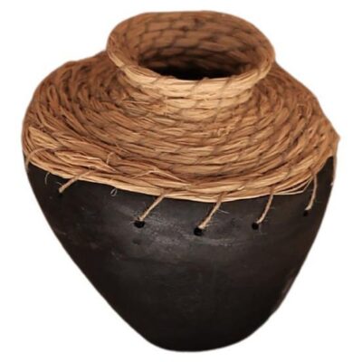 Hand Made Ceramic Yüklü Collection Vase by İpek Afacan