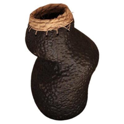 Hand Made Ceramic Yüklü Collection Vase by İpek Afacan