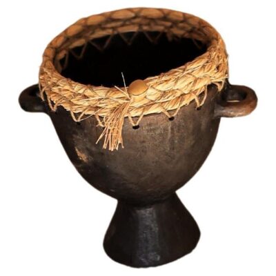 Hand Made Ceramic Yüklü Collection Vase by İpek Afacan