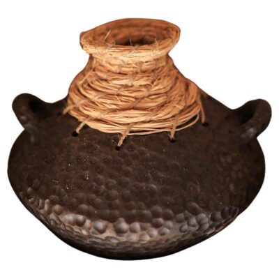 Hand Made Ceramic Yüklü Collection Vase by İpek Afacan