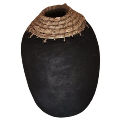 Hand Made Ceramic Yüklü Collection Vase by İpek Afacan