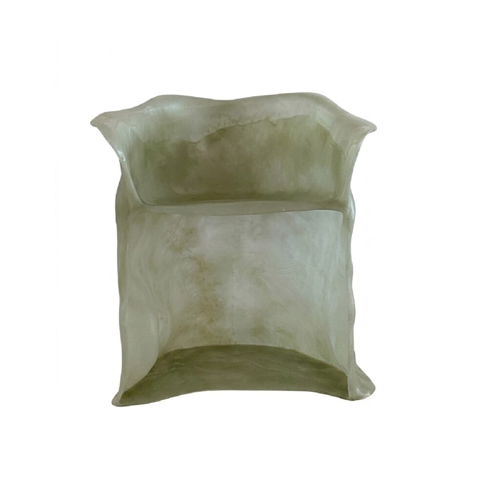 Jade Formless Fiberglass Chair by kar 1