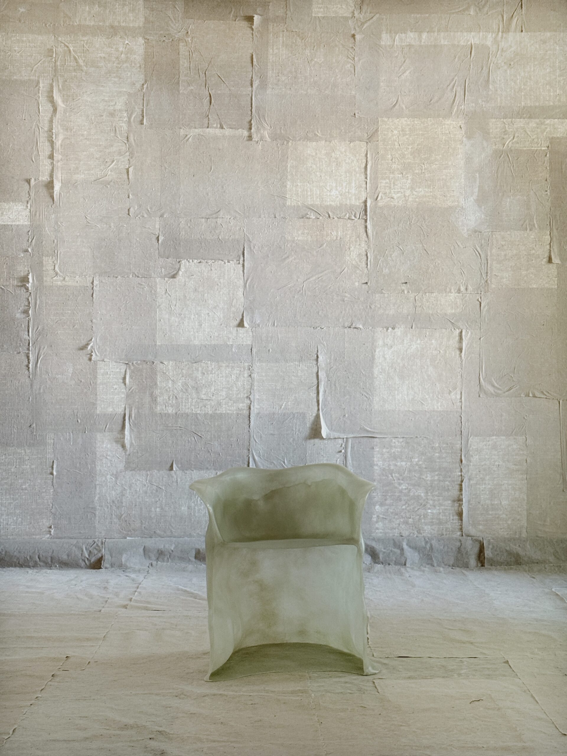 Jade Formless Fiberglass Chair by kar 2