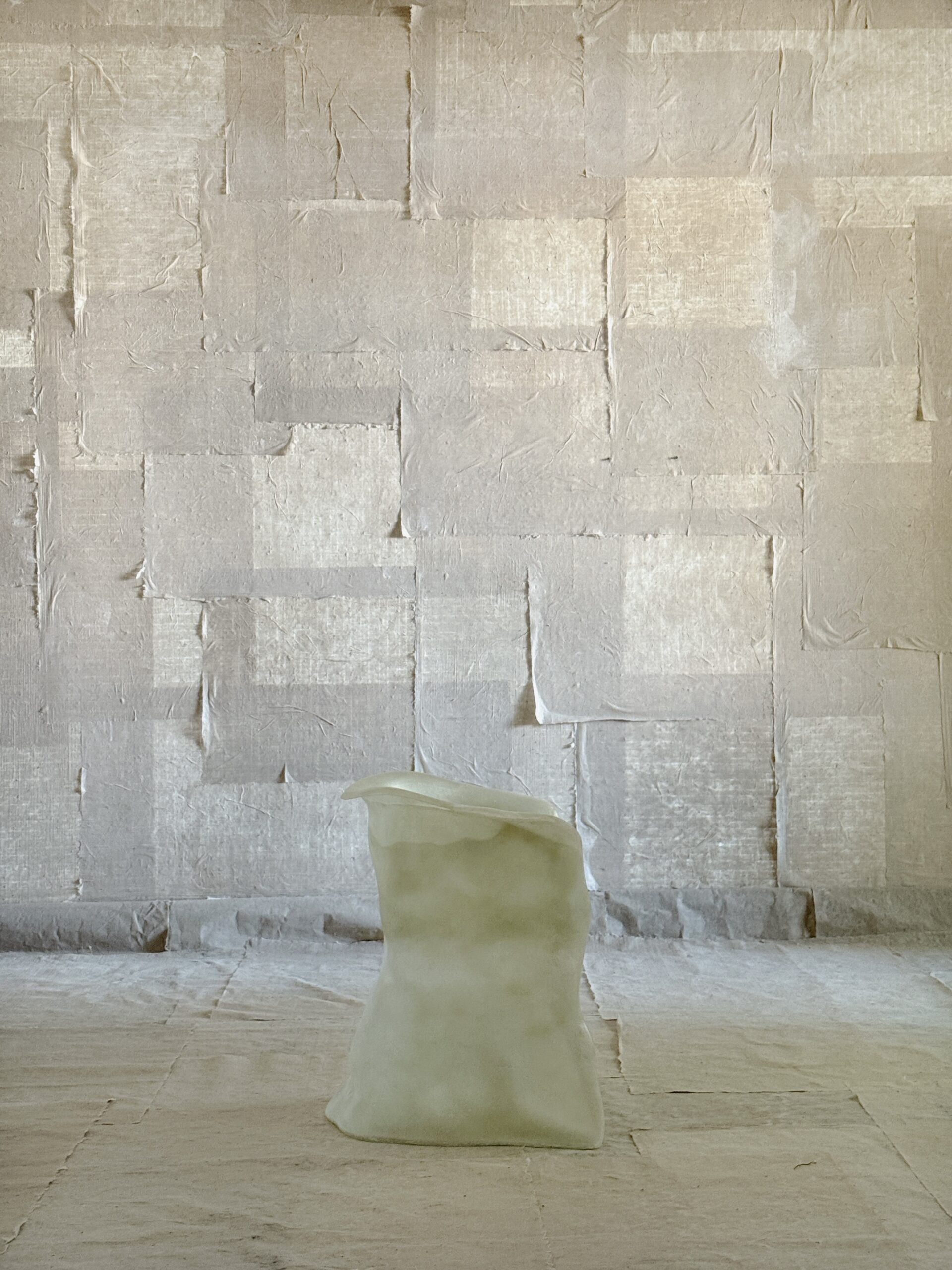 Jade Formless Fiberglass Chair by kar 4