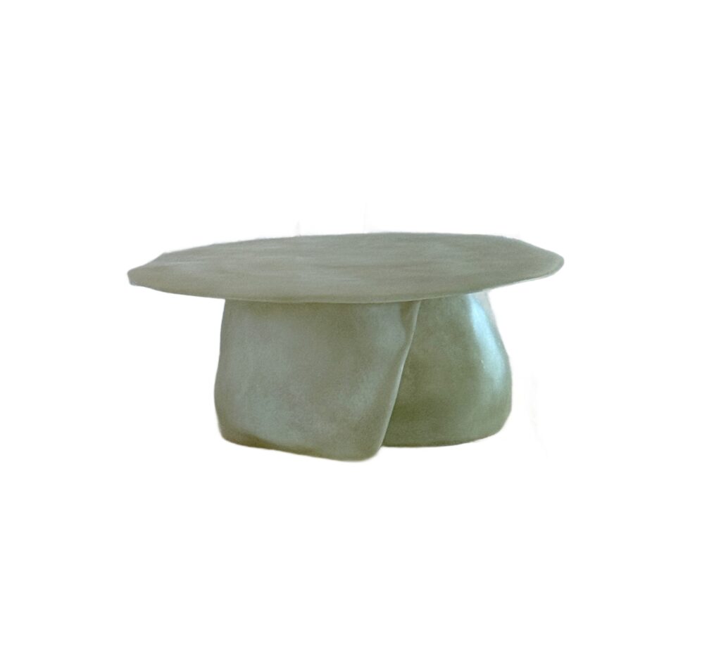Jade Formless Fiberglass Coffee Table by kar 1