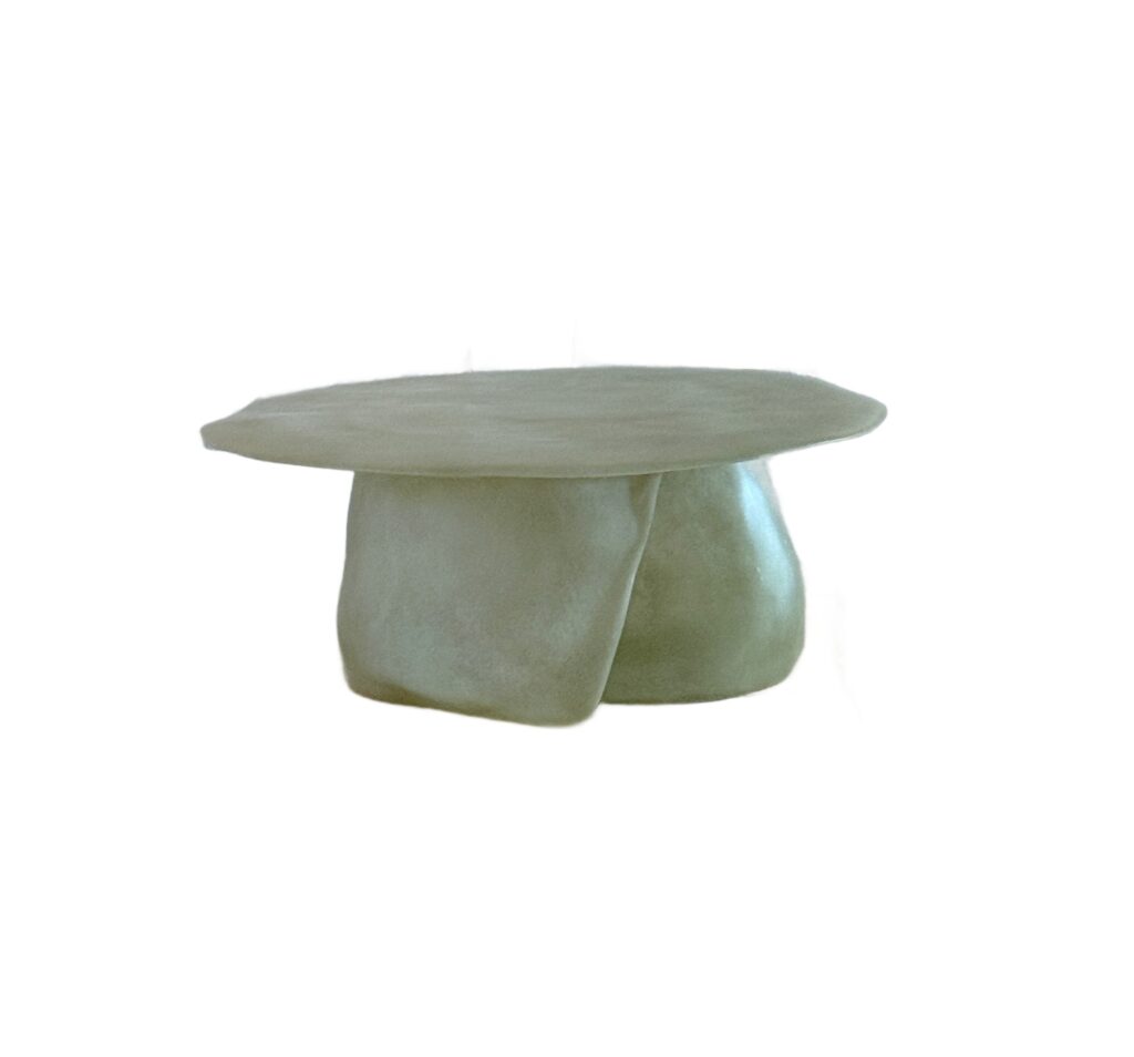 Jade Formless Fiberglass Coffee Table by kar 1