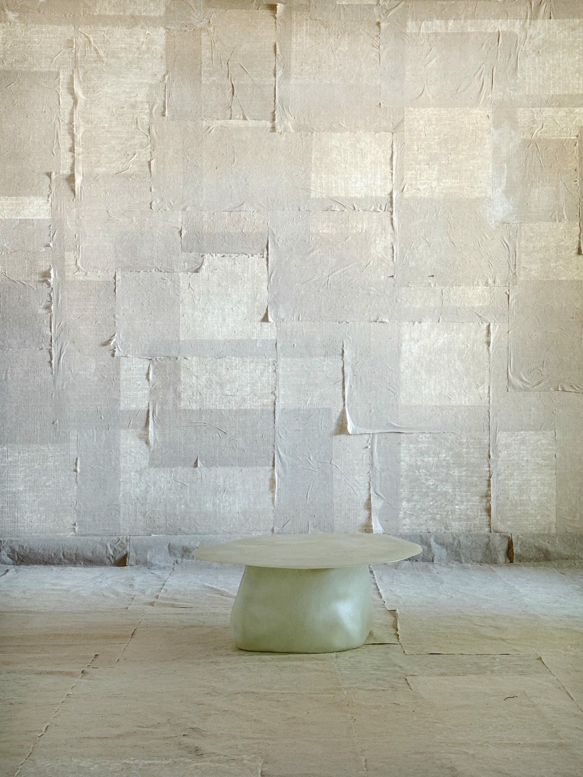 Jade Formless Fiberglass Coffee Table by kar 5