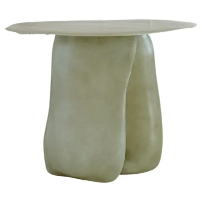 Jade Formless Fiberglass Round Table by kar