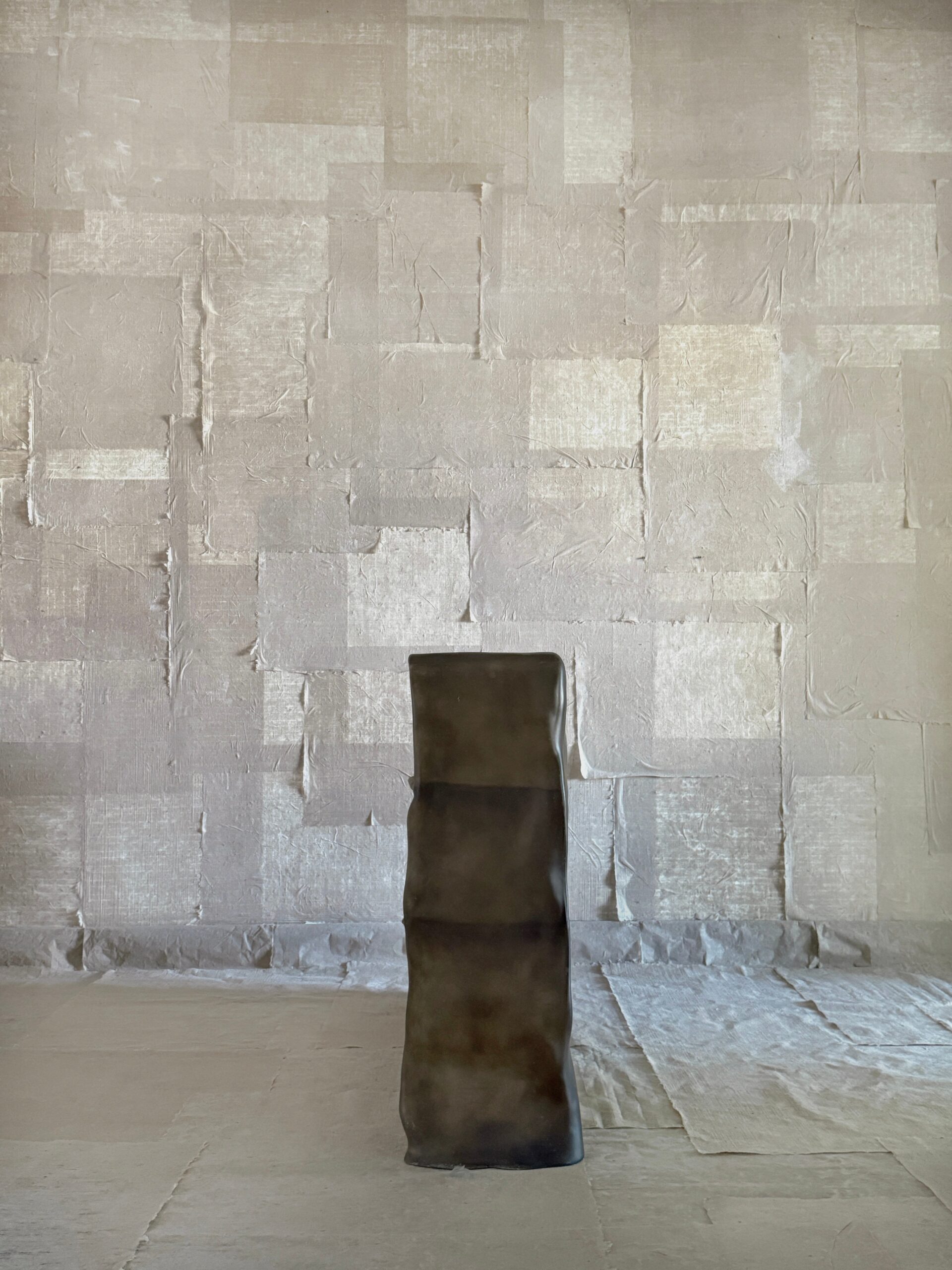 Moss Brown Formless Fiberglass Cabinet by kar 3