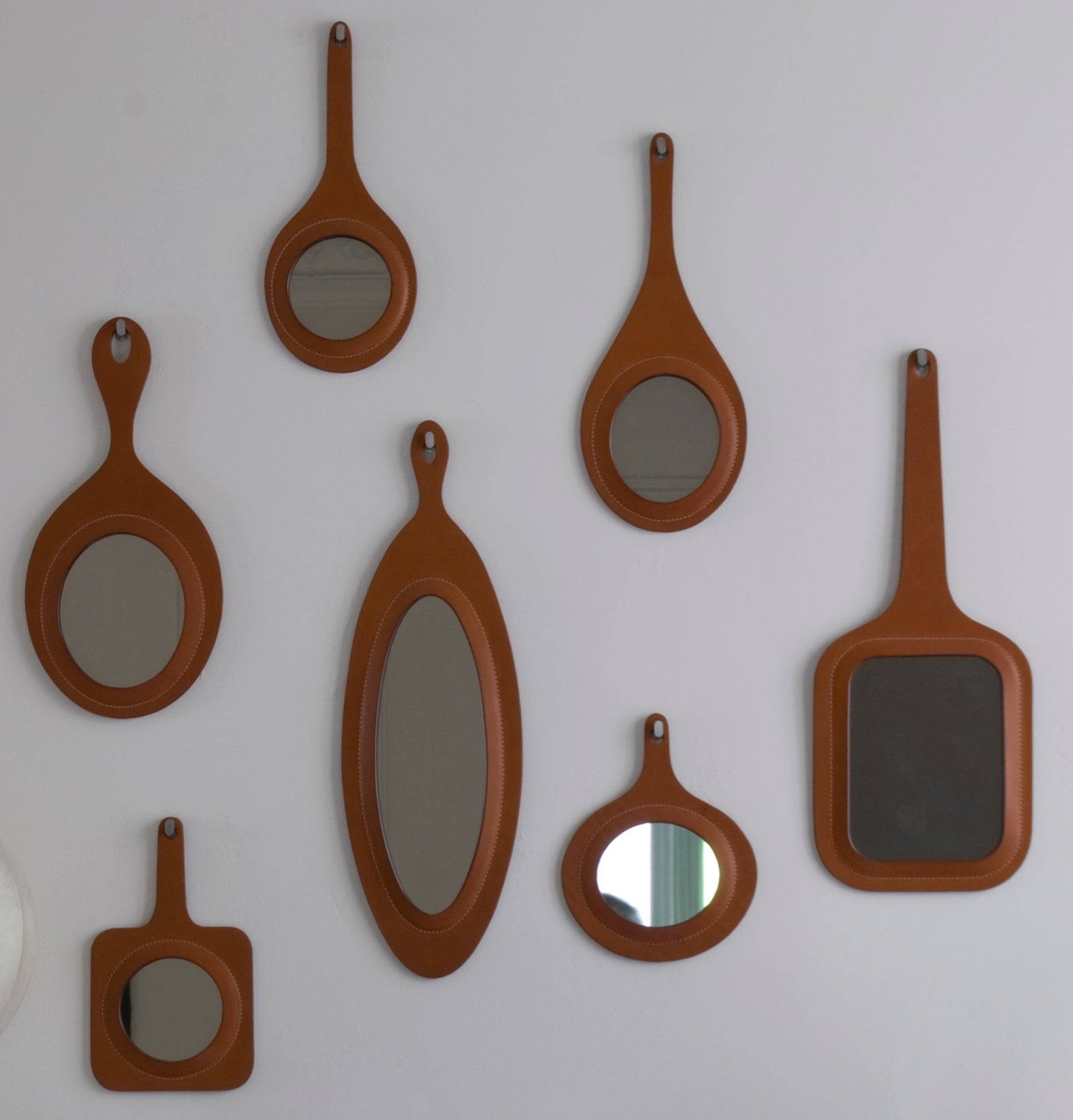 Set Of 7 Perfect Day Mixed Colors Wall Mirrors by Oscar Maschera 4