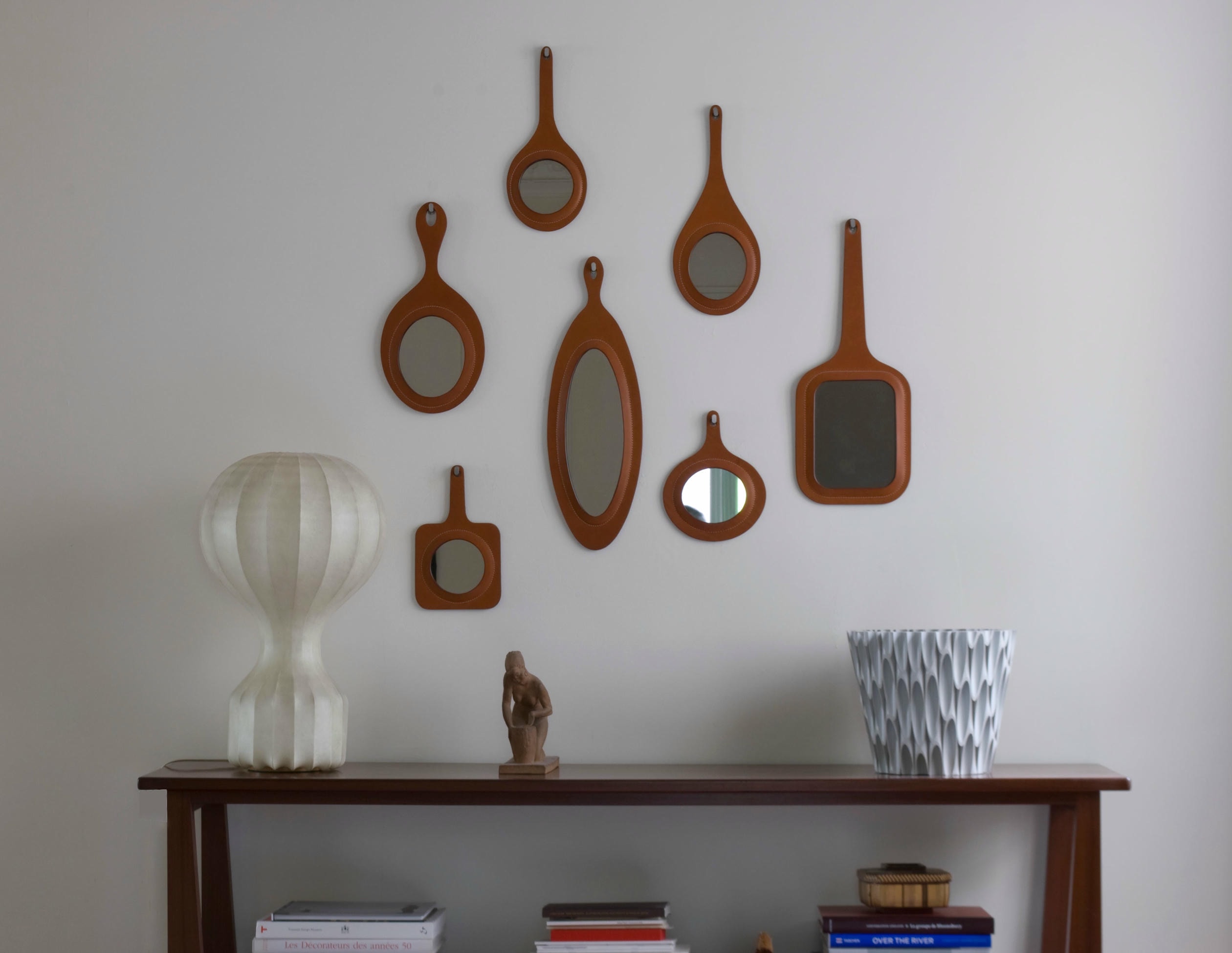 Set Of 7 Perfect Day Mixed Colors Wall Mirrors by Oscar Maschera 5