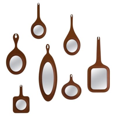 Set Of 7 Perfect Day Monocolor Wall Mirrors by Oscar Maschera