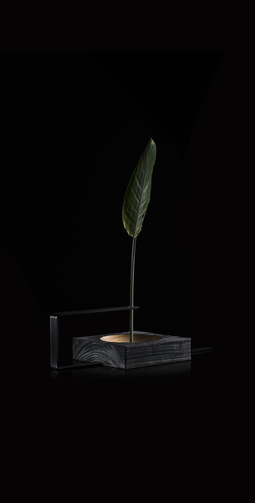 Set of 3 Wood and Aluminum Vaso Torno by Atelier Andre Ferri 6