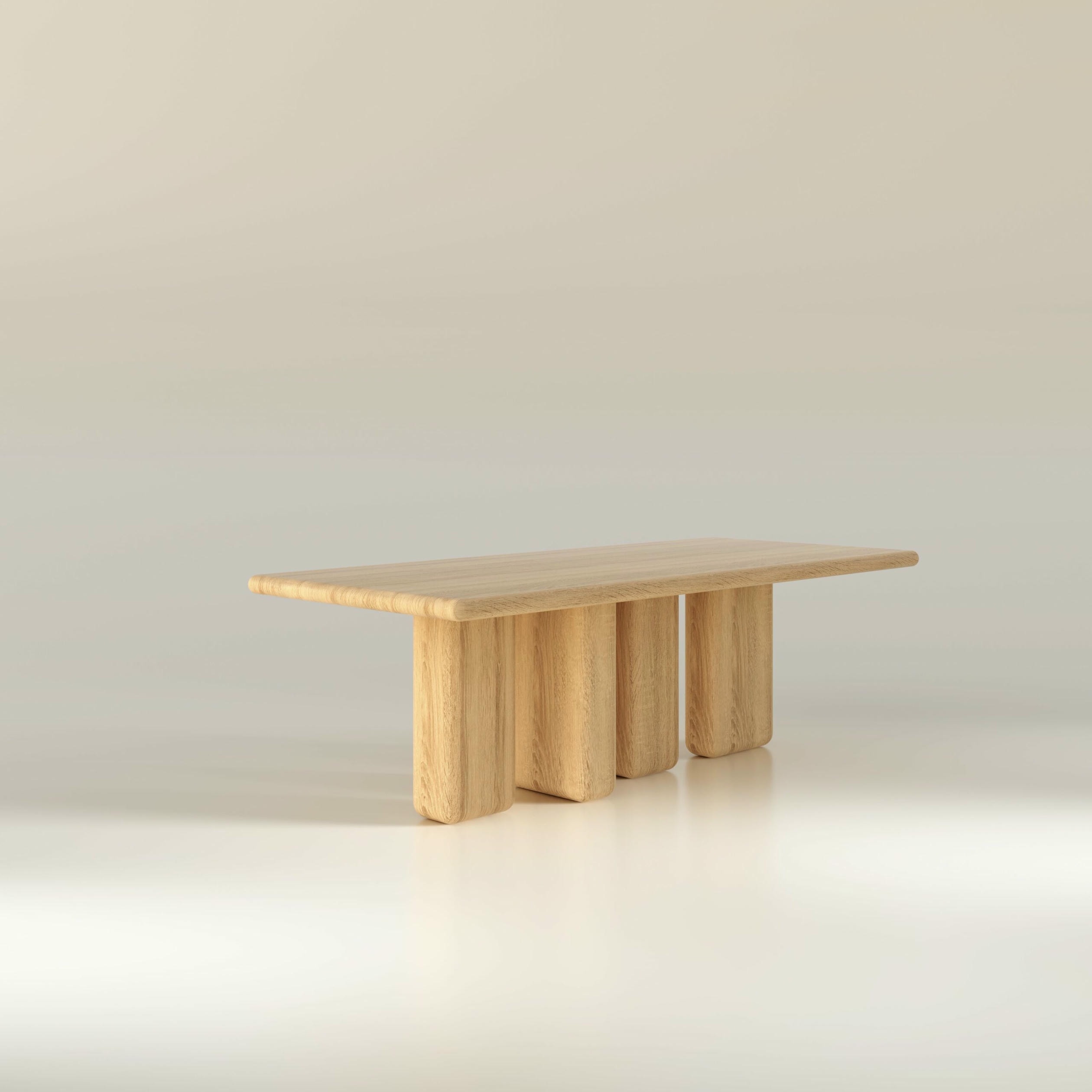 Levante Oak Table 230 by Francesco Zonca 4