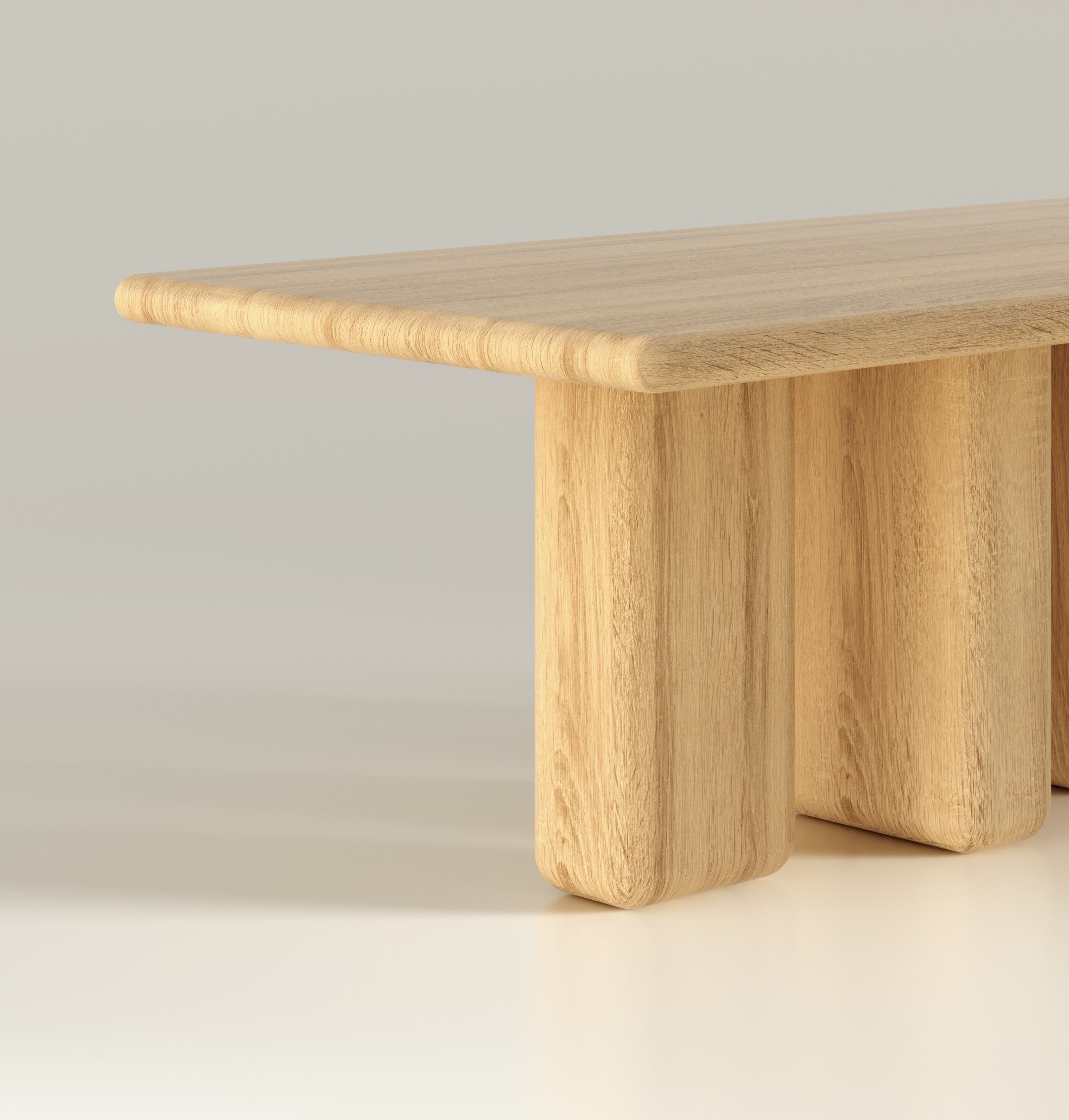 Levante Oak Table 230 by Francesco Zonca 5