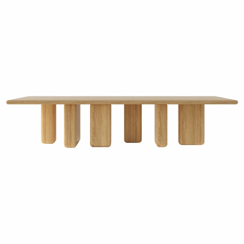 Levante Oak Table 330 by Francesco Zonca 1