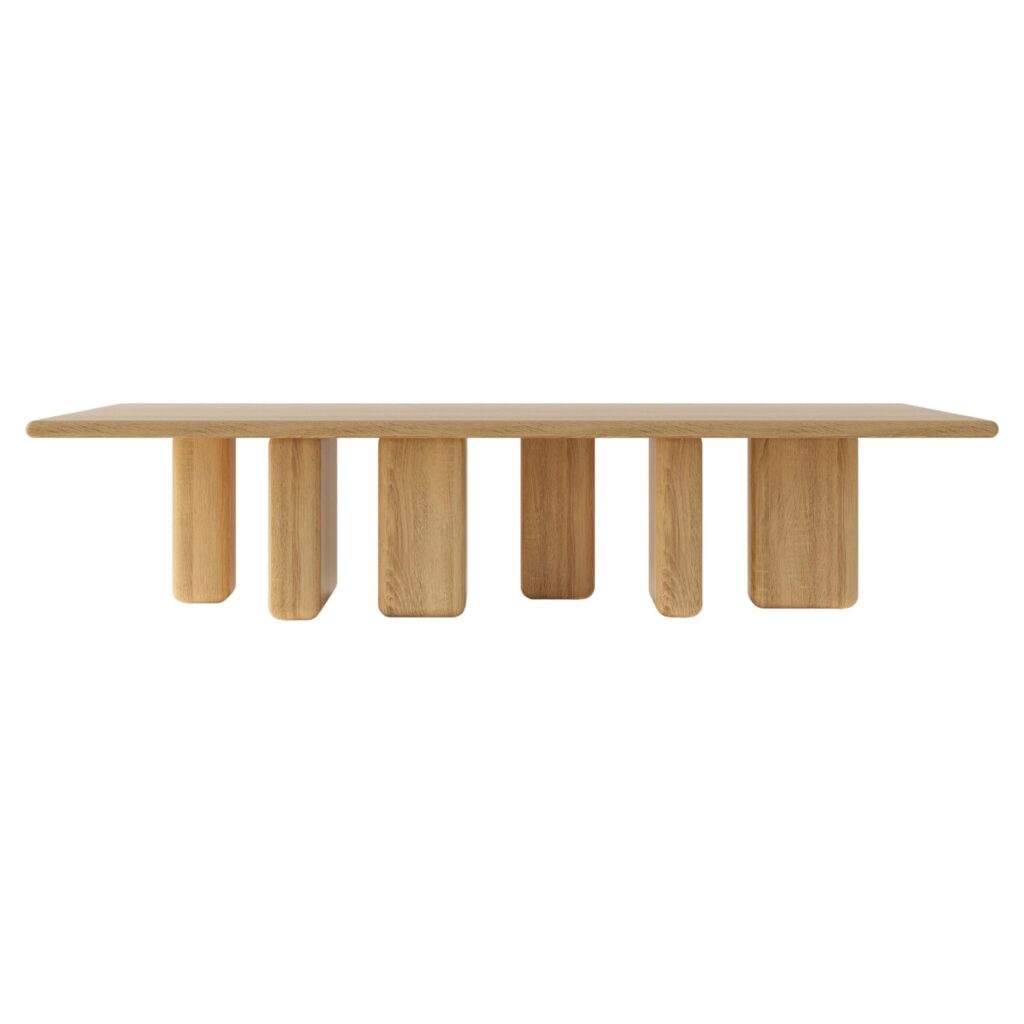 Levante Oak Table 330 by Francesco Zonca 1