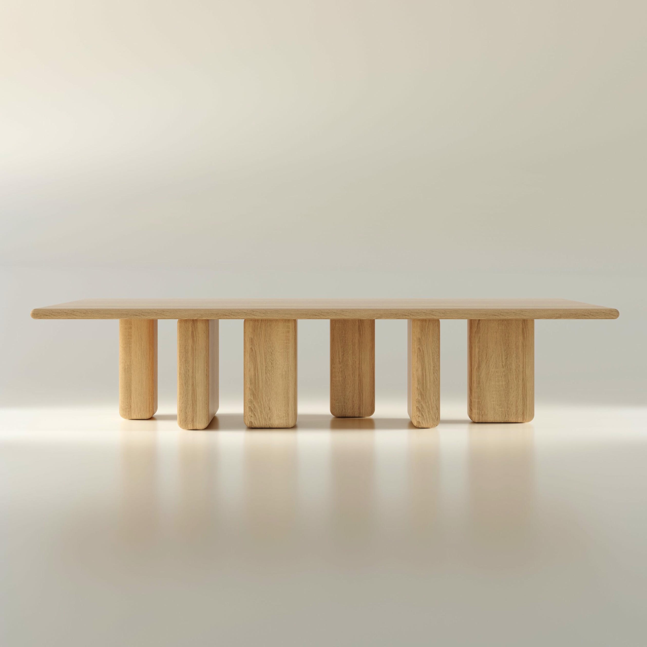 Levante Oak Table 330 by Francesco Zonca 2