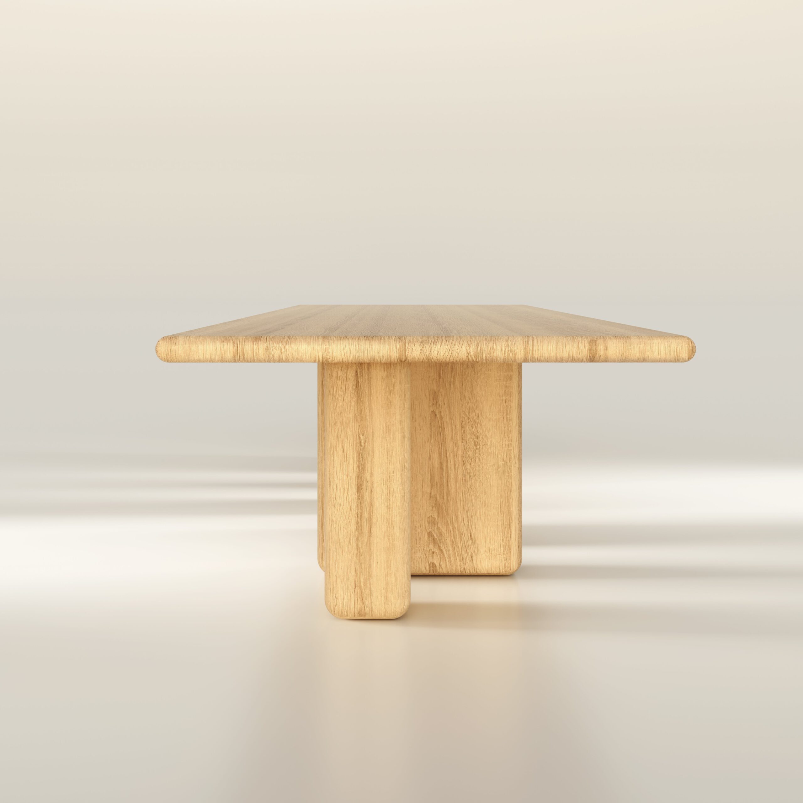 Levante Oak Table 330 by Francesco Zonca 3