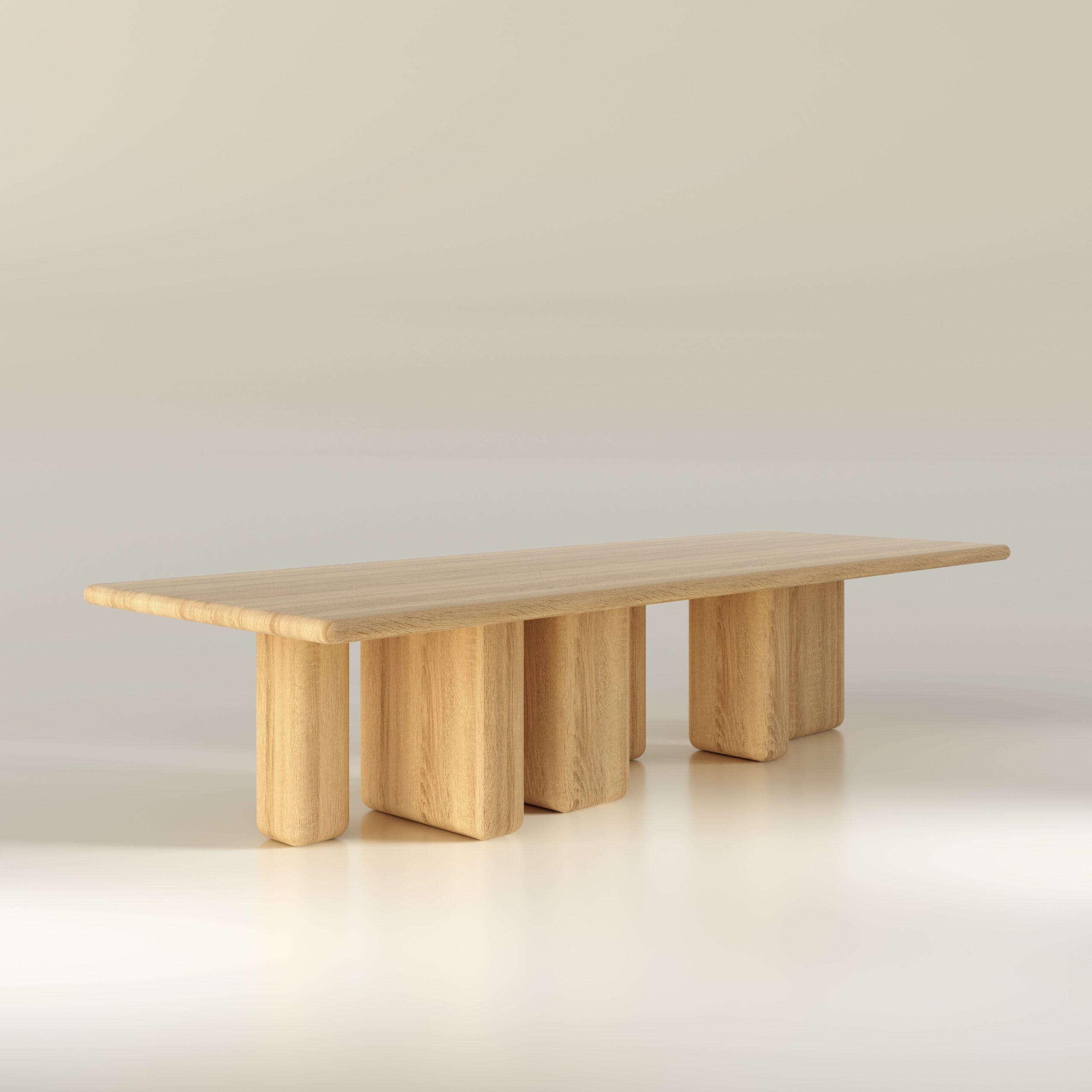 Levante Oak Table 330 by Francesco Zonca 4