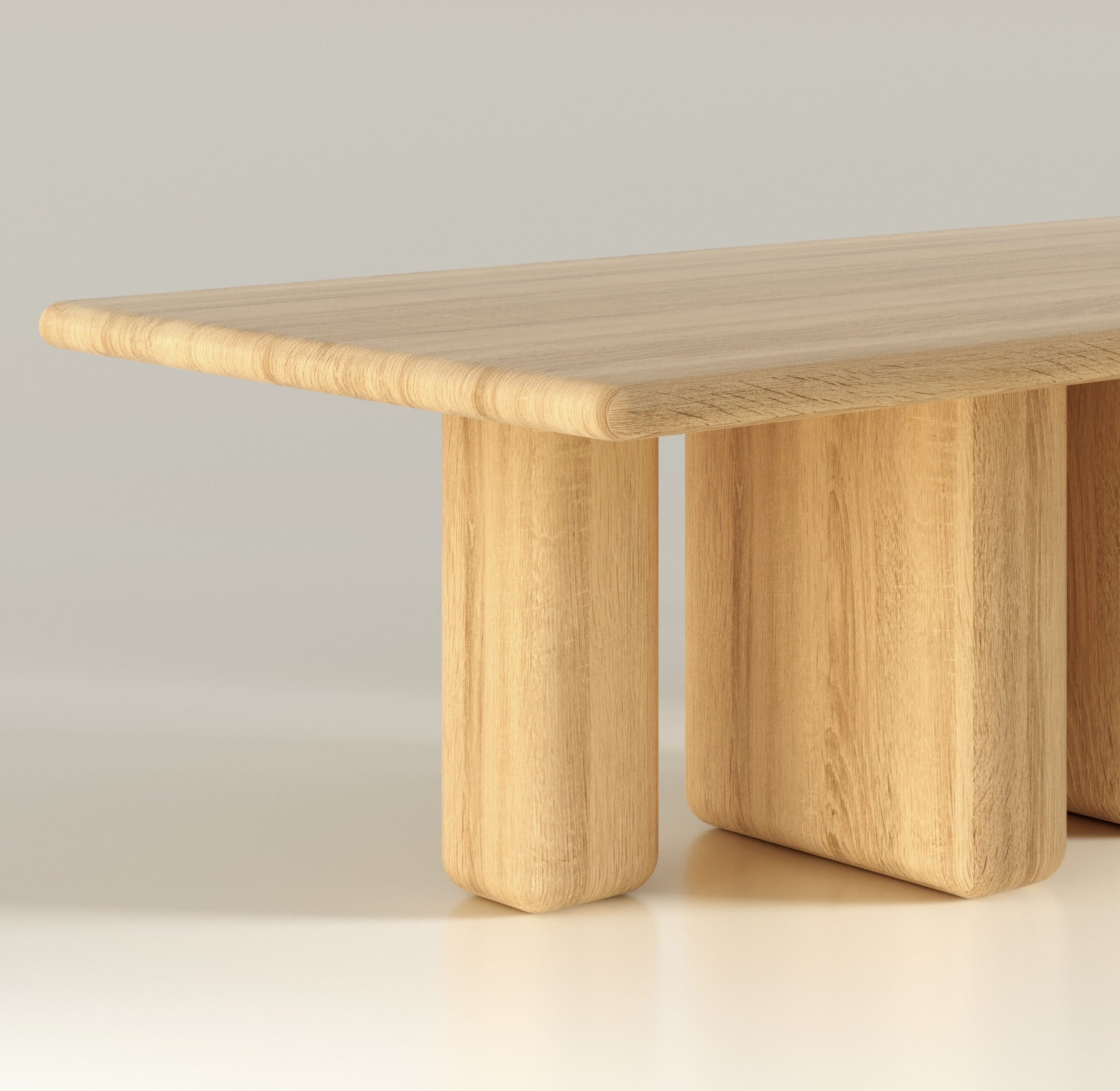 Levante Oak Table 330 by Francesco Zonca 5