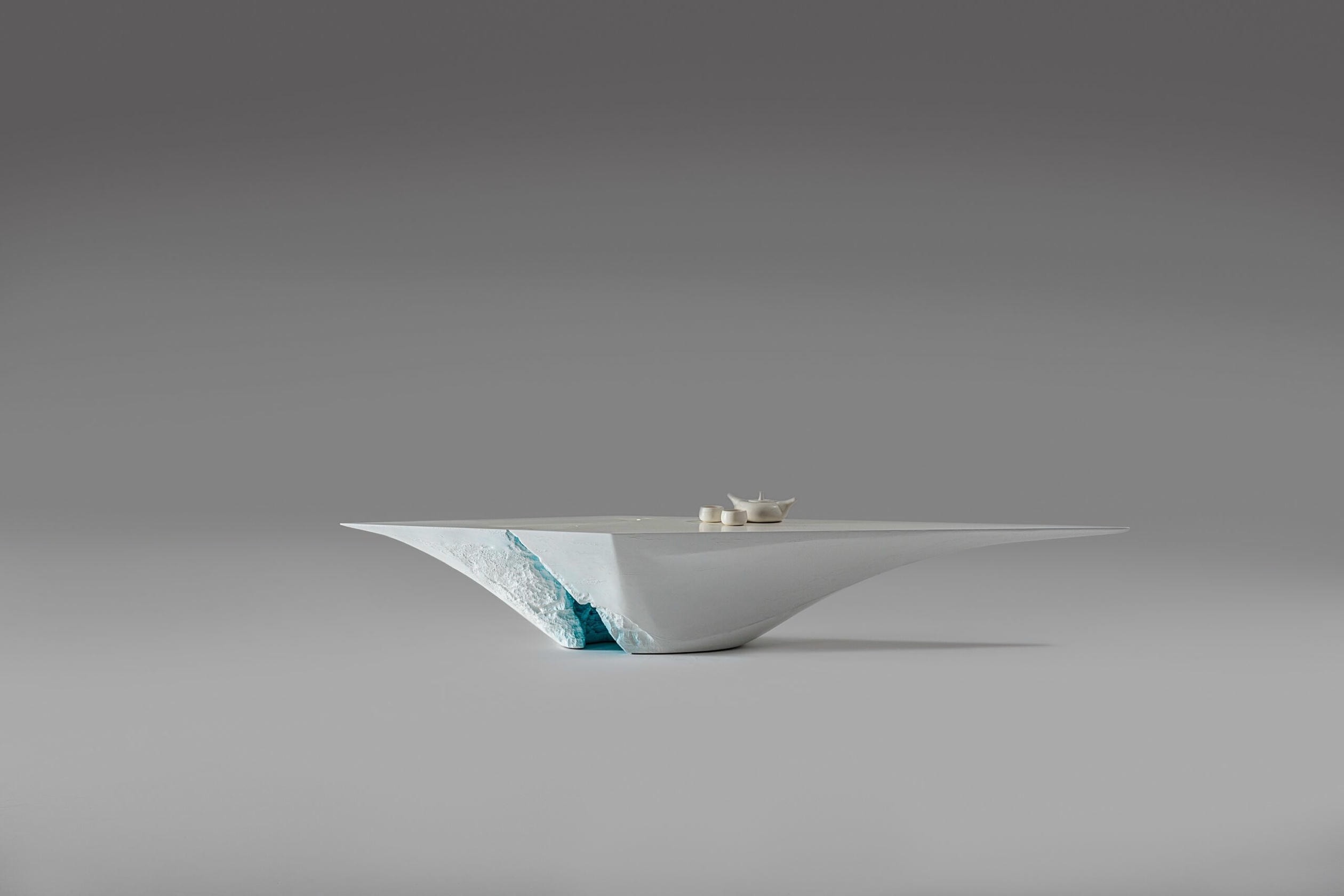 Navis Low Table in Recycled Plastic & Fiberglass by Tor Rothschild 10