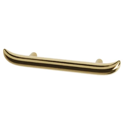 Polished Cast Brass Mino P Towel Hanger by Studio Orth