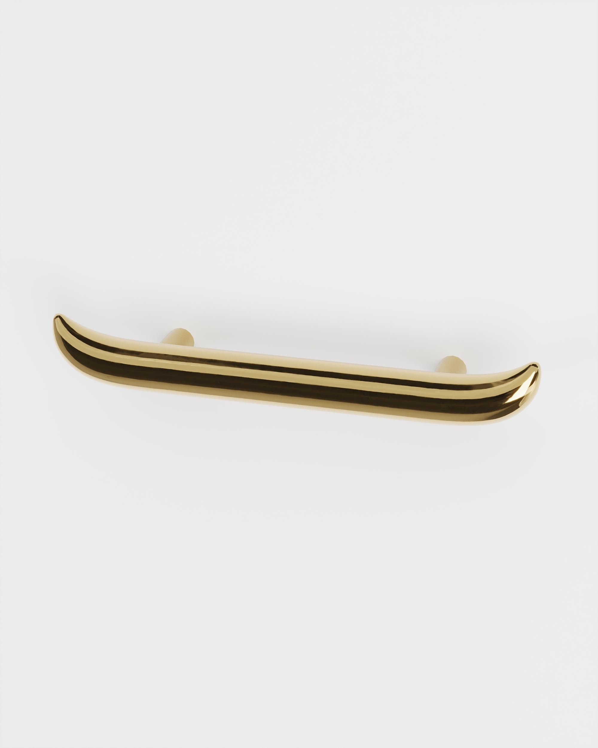 Polished Cast Brass Mino P Towel Hanger by Studio Orth 2