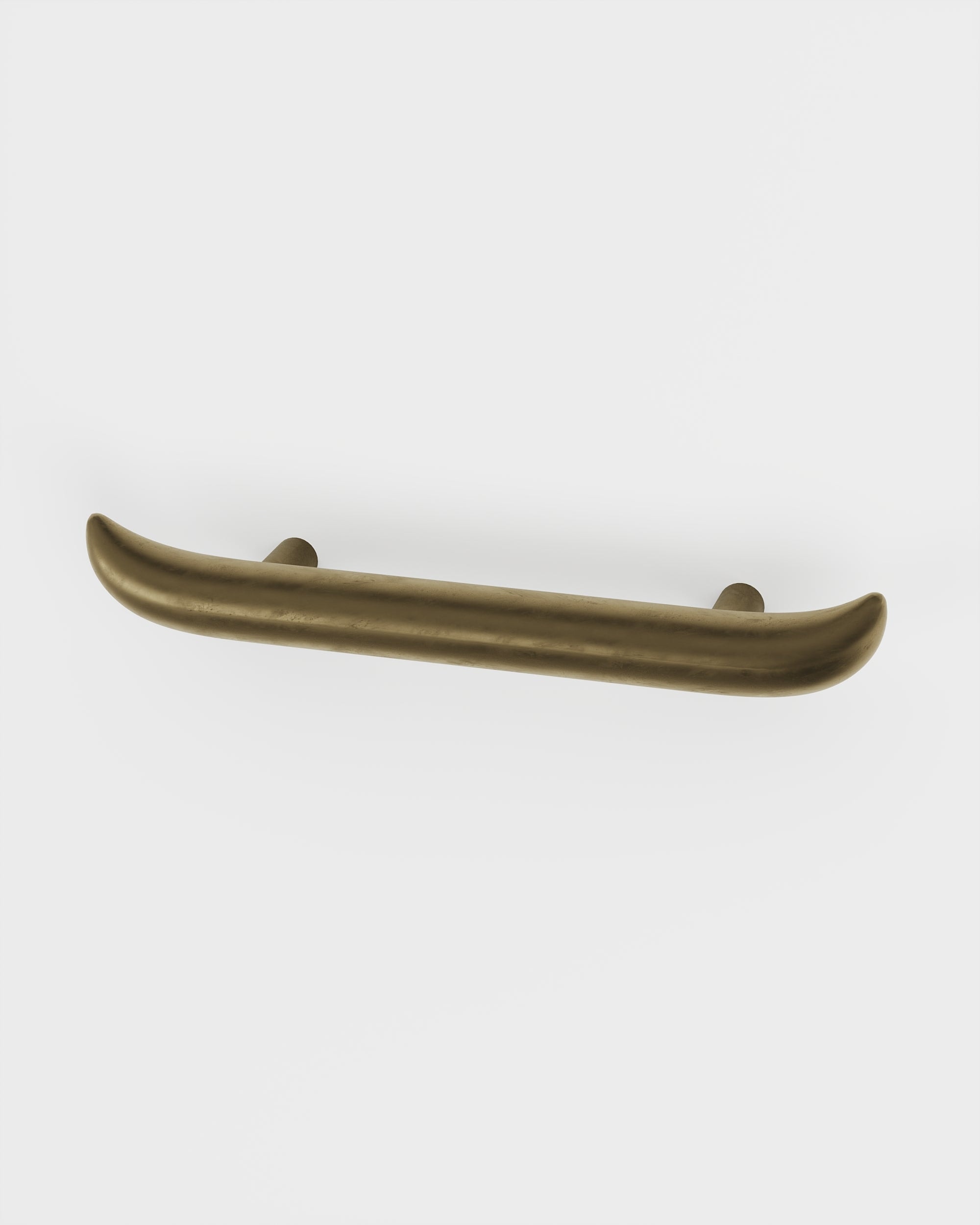 Polished Cast Brass Mino P Towel Hanger by Studio Orth 6