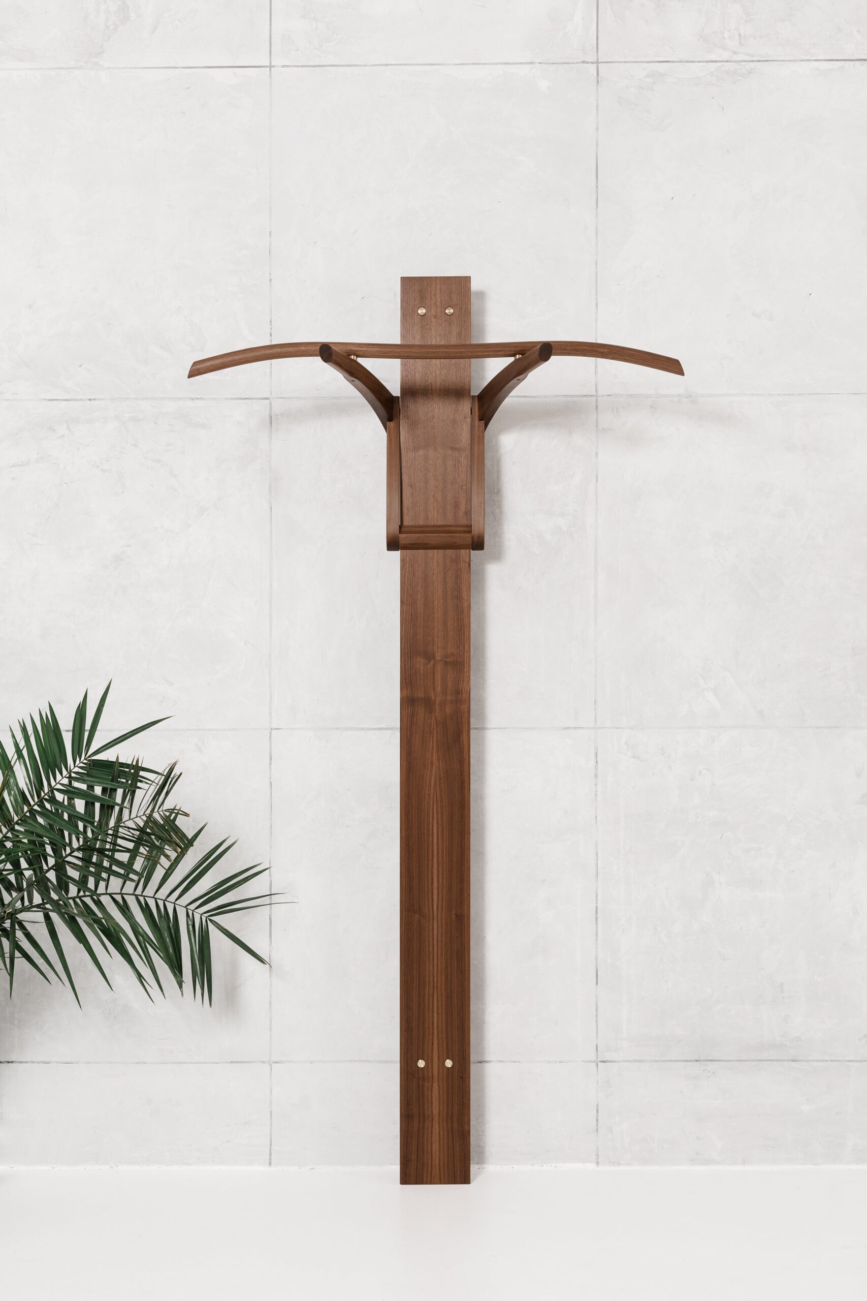 Prime Walnut, Any Metal, Bow Pull up & Dip Station by Eternal Creek 2