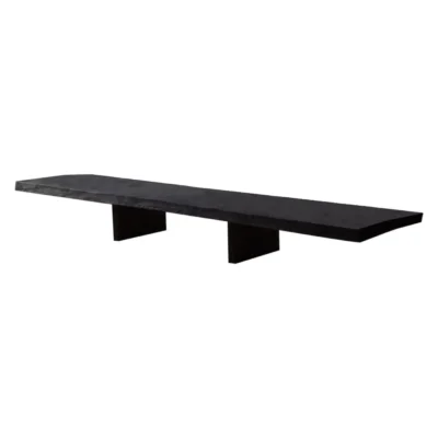 Solid Wood Japanese Coffee Table by Taller Batán