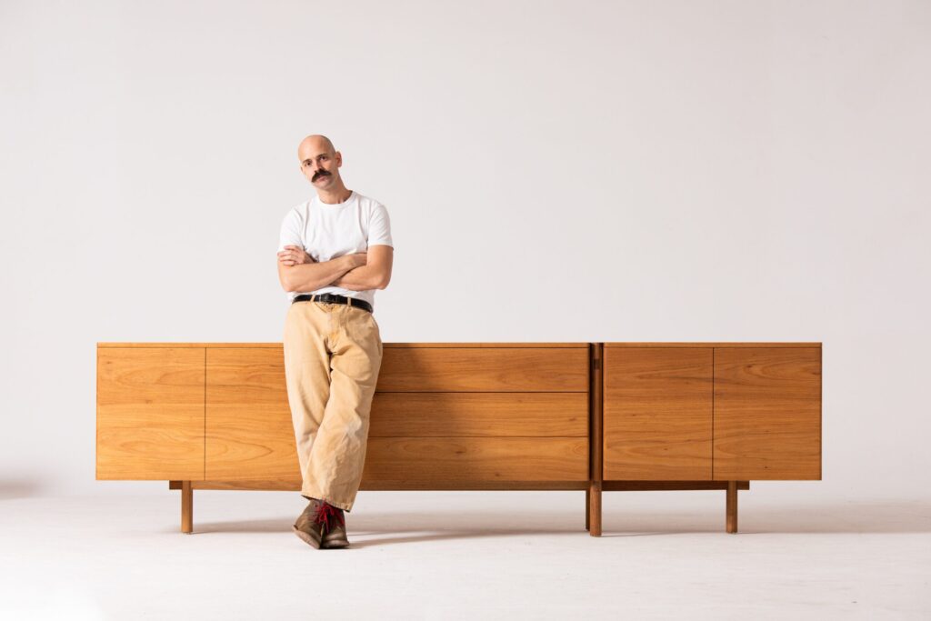 Andreas Anwander Portrait with OTTO Sideboard Credit of Photo Rodrigo Fonseca 1 scaled