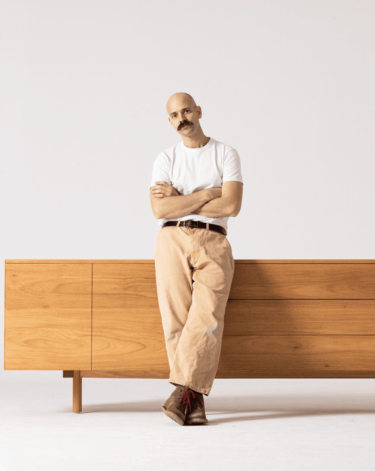 Andreas Anwander Portrait with OTTO Sideboard Credit of Photo Rodrigo Fonseca