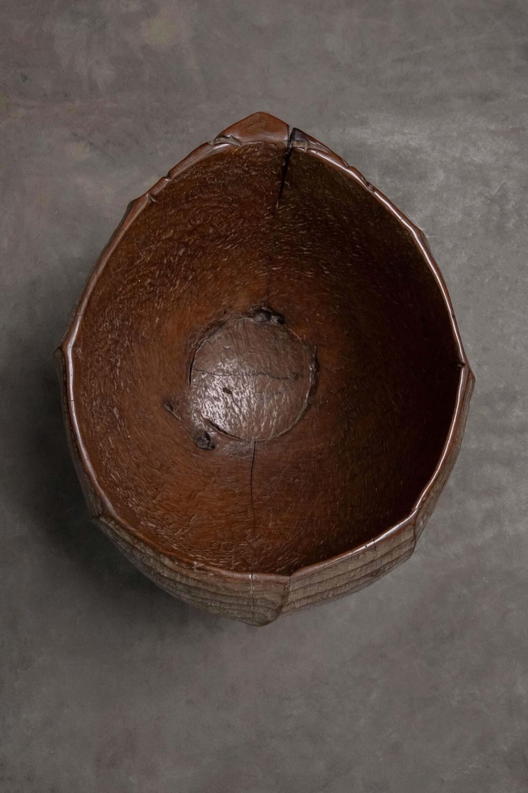 Burung Teak Wood Vase by Mary Verspoor 7
