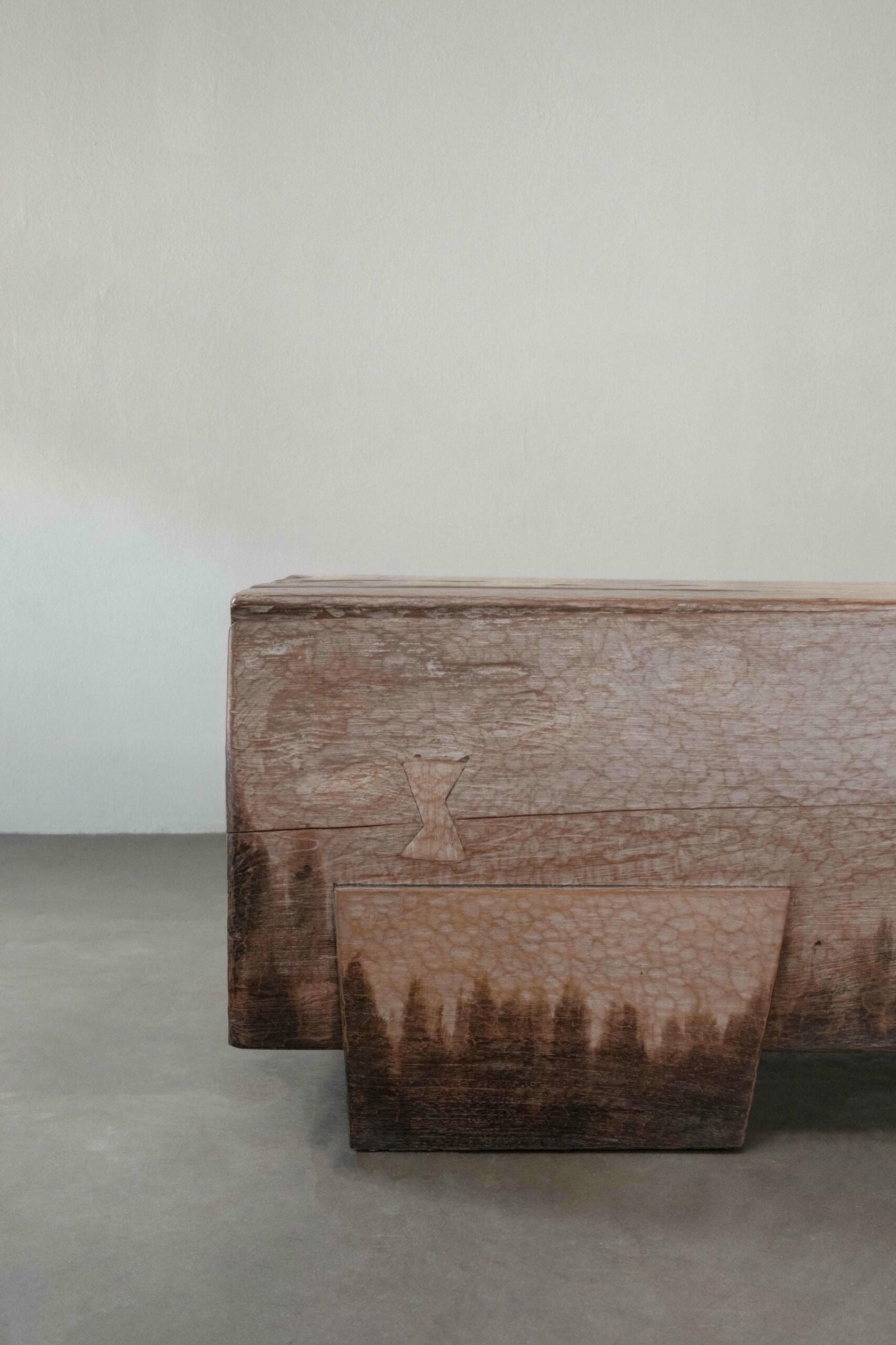 Cosmic Teak Wood Console by Mary Verspoor 3