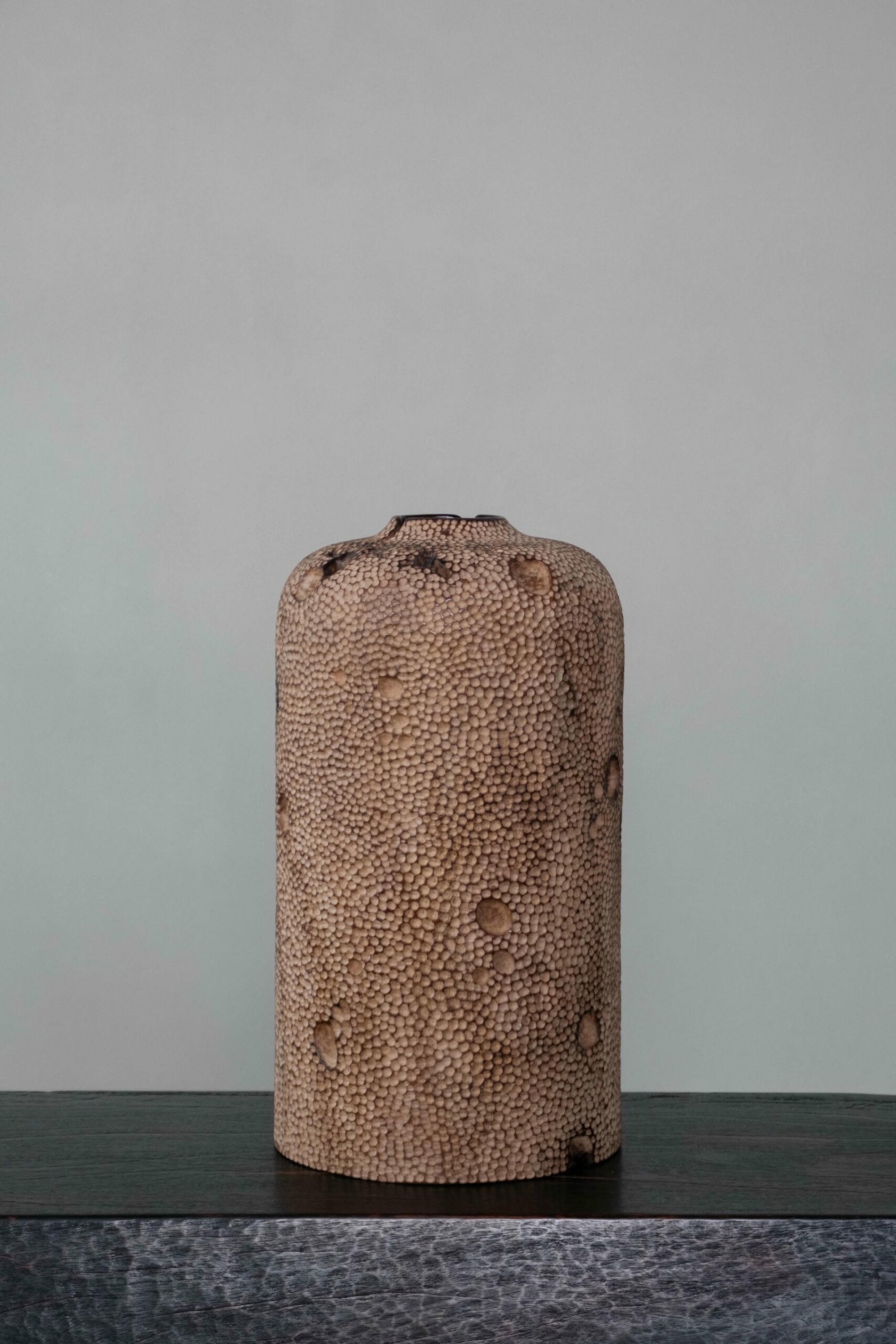 Emerge Teak Wood Vase by Mary Verspoor 2