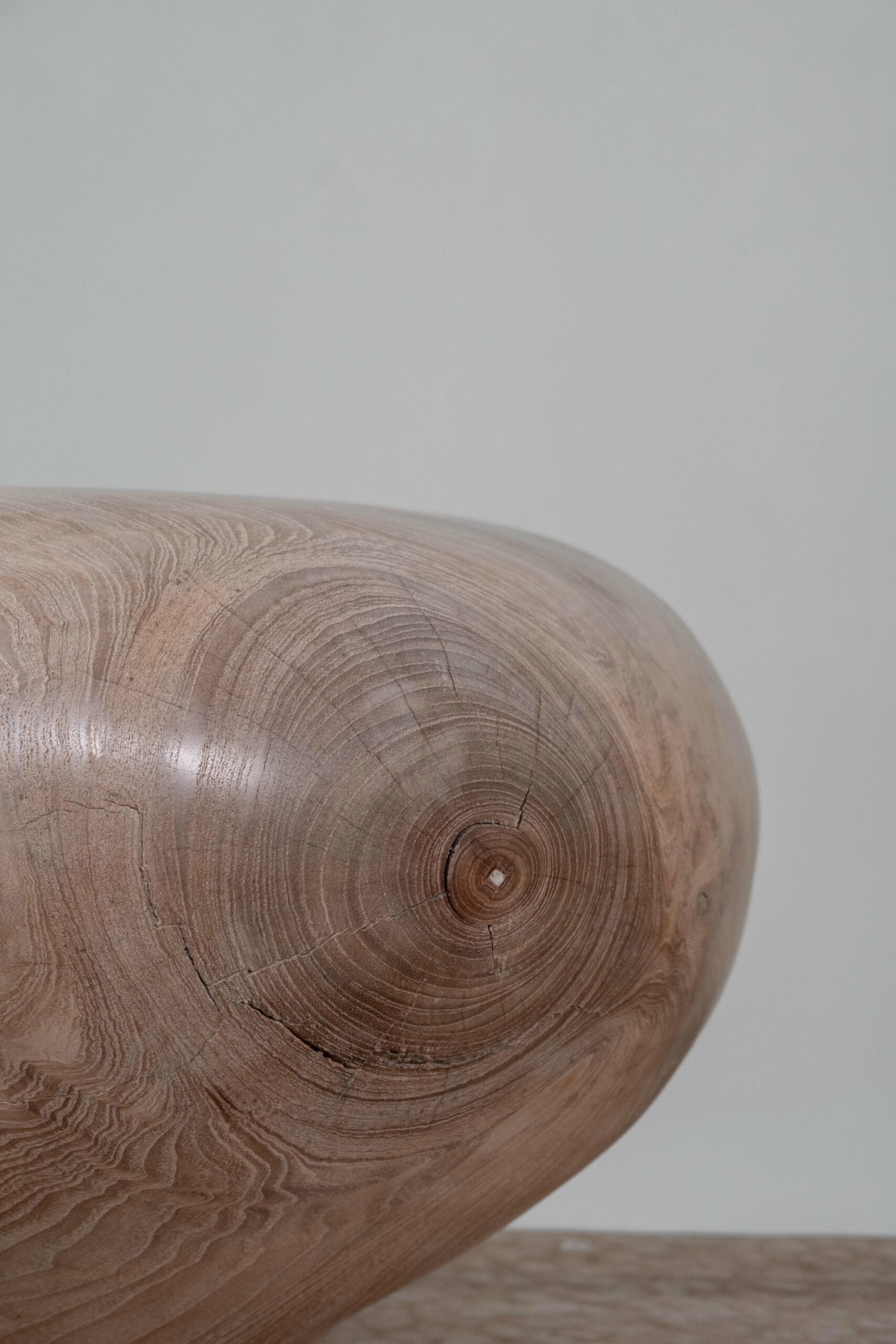 Gaia Teak Wood Vase by Mary Verspoor 4