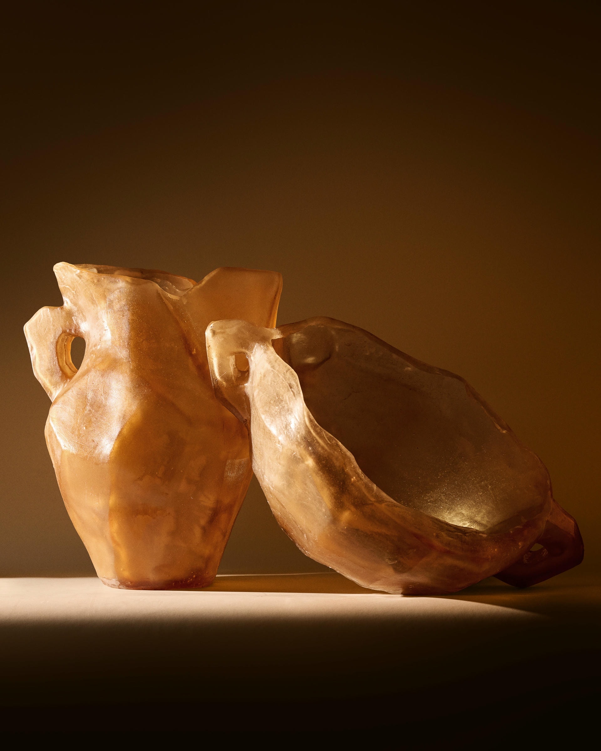 Materia Colectiva V Resin Vessel by Marcela Cure 2